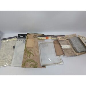 Tim Holtz Idea-ology Scrapbooking‎ Crafting Embellishments Junk Journal Lot